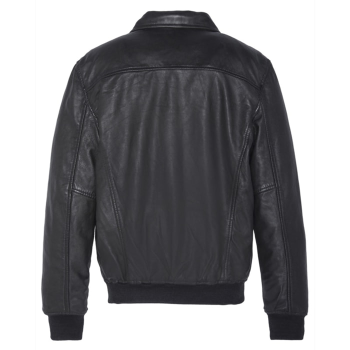 LCFLIGHTWXPILOT JACKET WITH BADGESSchott NYC P/EBLACK