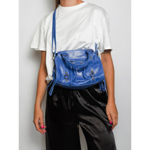 Borsa a spalla da donna - Modello Erisia - Vera pelle - 25.0 x 15.0 x 10.0 cm