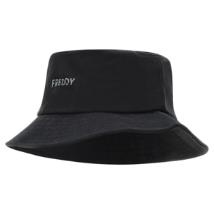 Cappello bucket hat con logo Freddy stampato