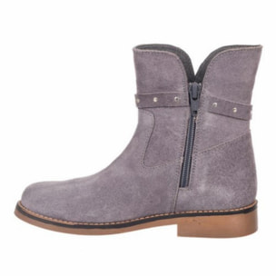 Media Bota en piel para niñas