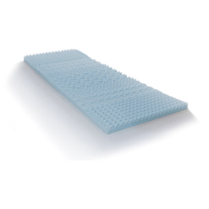 Surmatelas en gel de 6 cm - Bleu