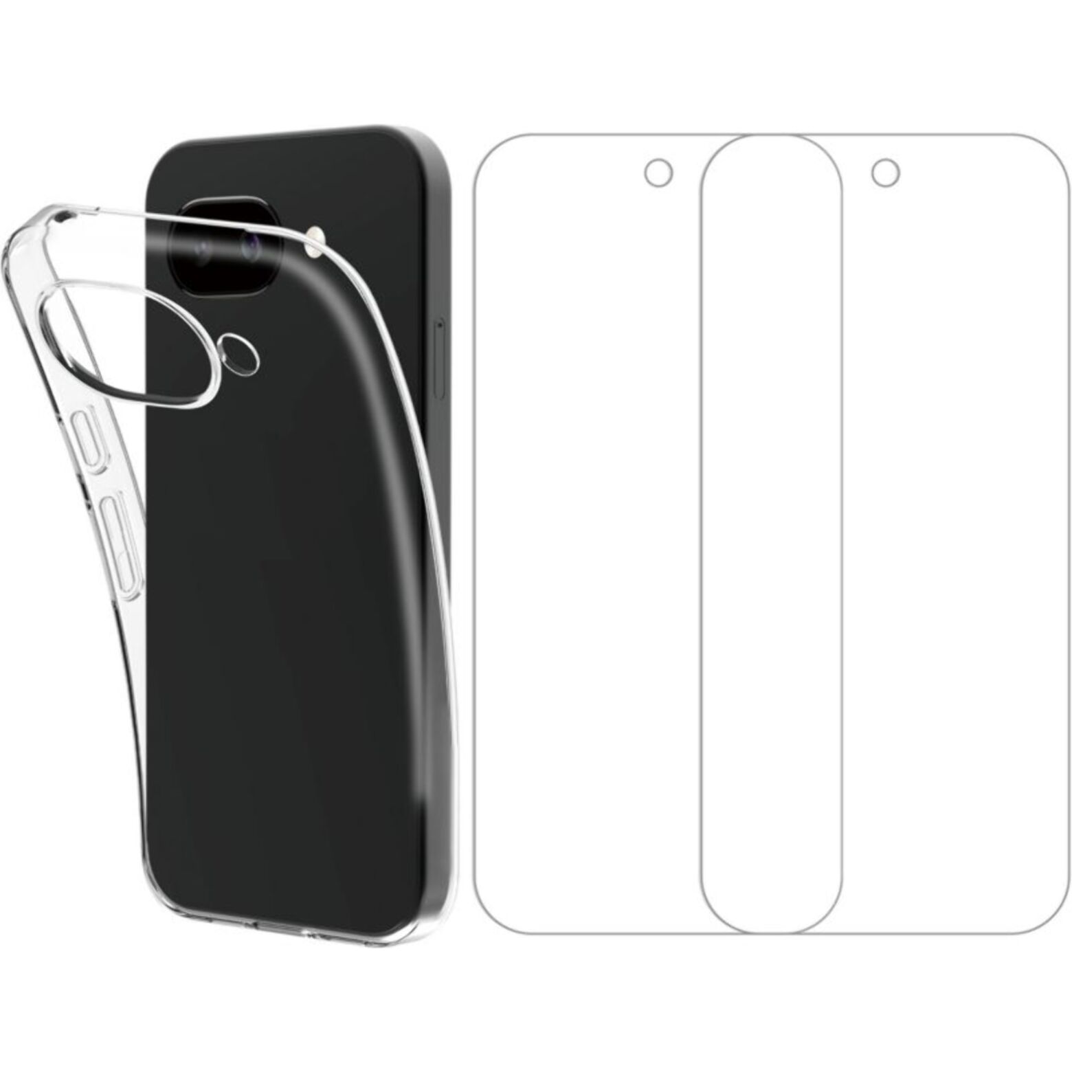 Pack ESSENTIELB Google Pixel 10A coque + verre trempé