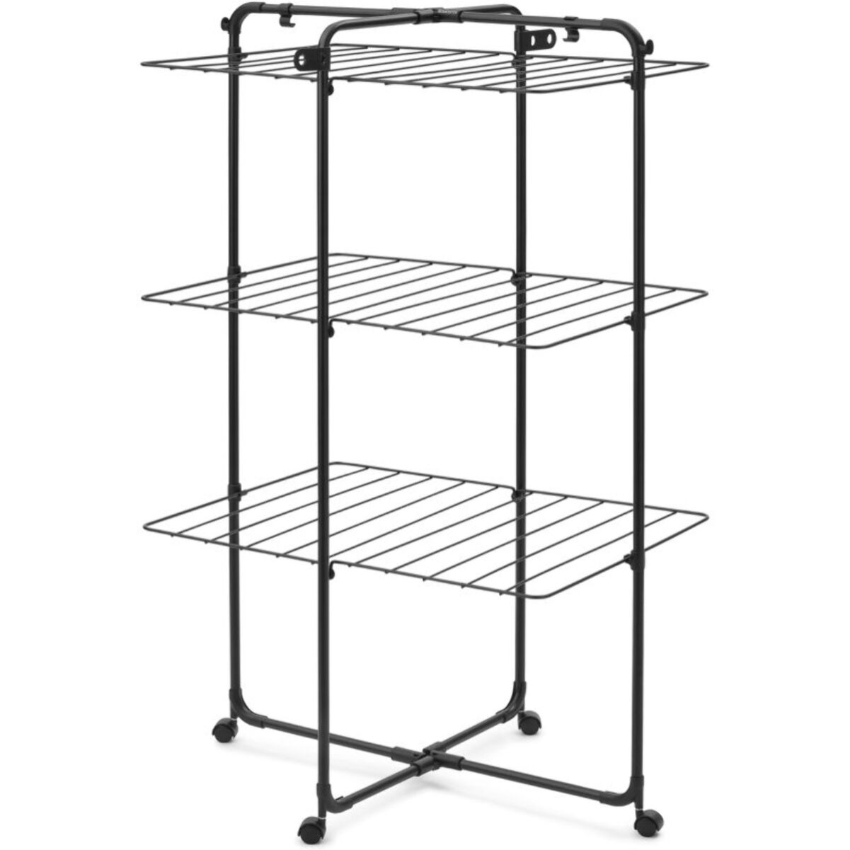 Etendoir à linge BRABANTIA Tour Hang on 23M Noir
