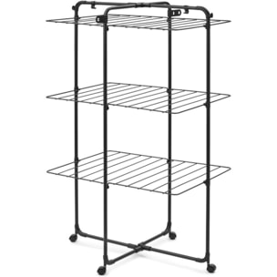 Etendoir à linge BRABANTIA Tour Hang on 23M Noir