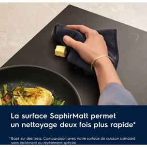 Plaque induction ELECTROLUX EIS87553IZ SaphirMatt 80cm