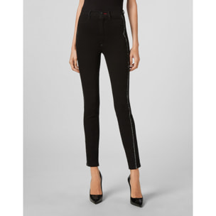 PHILIPP PLEIN Jegging de cintura alta