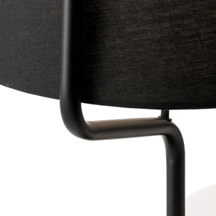 BERNI Lampe de table noire