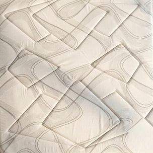 Colchón Muelles Ensacados | Premium con progresión Visco y Visco soja | 32cm de altura | Reversible Doble Cara | Saturn