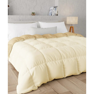 Piumino double face invernale Panna Beige in poliestere