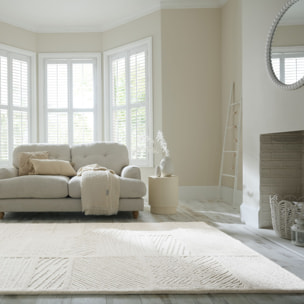 Tapis en laine BLOCKS RELIEF