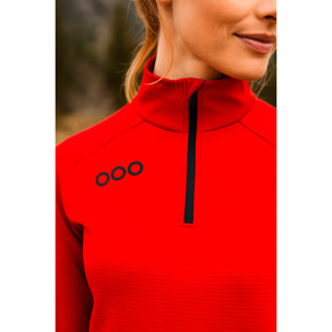 Camiseta para mujer ECOON ECOActive Baselayer - Rojo