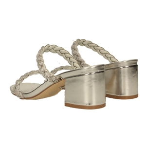 Sandali Donna Tata Italia Argentato