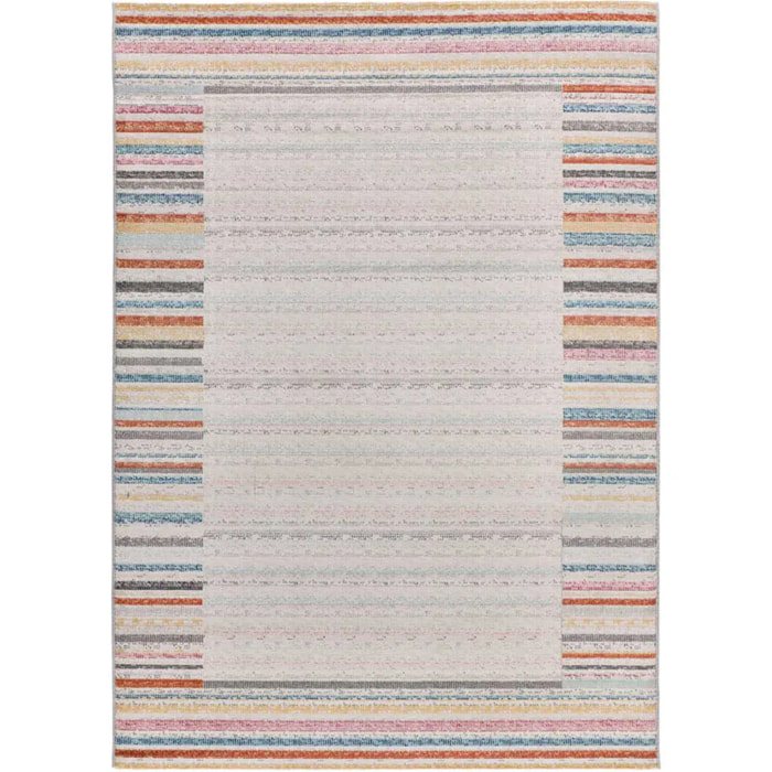 SAMARA Alfombra de exterior geométrica en multicolor, varias medidas disponibles