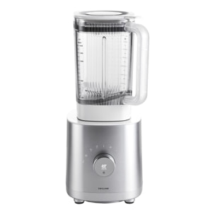 ZWILLING Blender Universel, 5 Programmes, 1,4 Litres, 1200W, 220-240V, Moteur DC, Prise UE, Argent, série Enfinigy