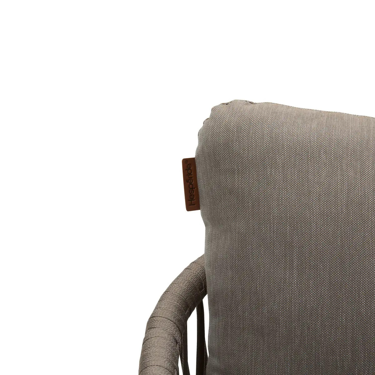 Lot de 2 fauteuils de jardin Oriengo café