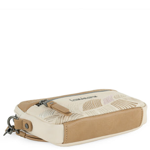 Mini Bolso Bandolera Galatea Coco Beige