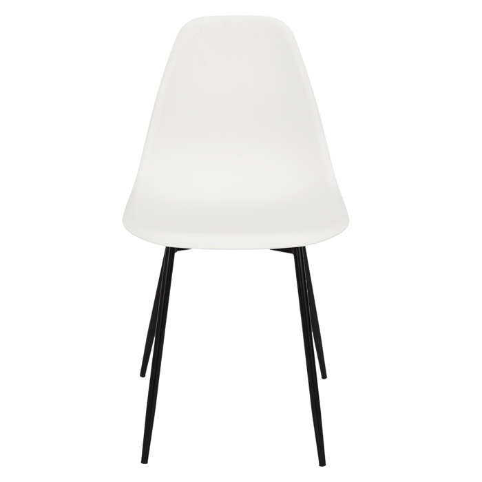 Chaise Gustav Blanc - Lot De 6