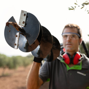 Ahoyador de gasolina motor de 2 tiempos 75cc que rinde 5,2cv - Greencut GD750X-3S