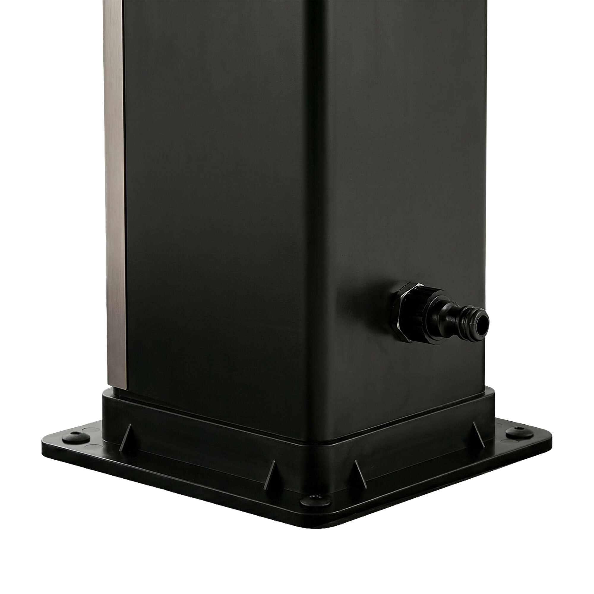 Tanaga Bronze 20 - Doccia Solare Bassa Da Giardino 20L Con Doccetta E Rubinetto Lavapiedi
