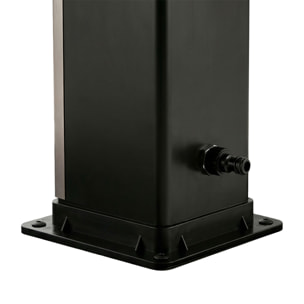 Tanaga Bronze 20 - Doccia Solare Bassa Da Giardino 20L Con Doccetta E Rubinetto Lavapiedi