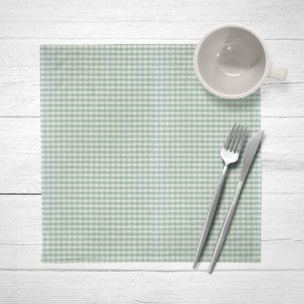 Pack de 2 serviettes Carreaux 50-12 - 45x45 cm