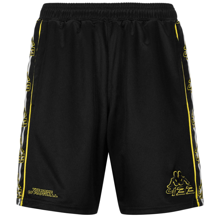 Kappa - Pantaloni Corti Uomo Nero - 222 Banda Tyder 433