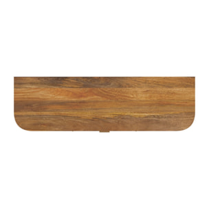 Buffet 2 portes et 3 tiroirs en cannage - Wava