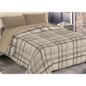 Trapunta Invernale 300gr Diadema Fantasia Rigata D9