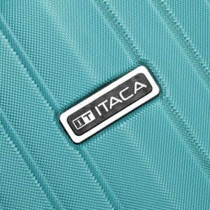 Juego De Maletas Rígidas Abs Itaca Sevron Verde Menta