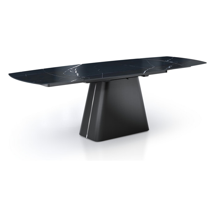 Tomasucci table extensible ERAN BLACK MARBLE