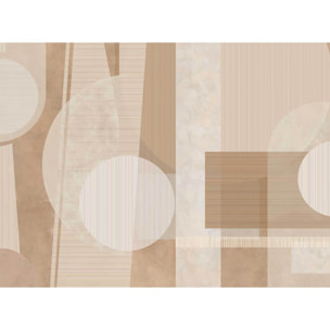 Papier peint beige structuré Intissé