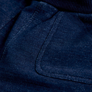 Pantalón felpa denim de bebé niño -BCI