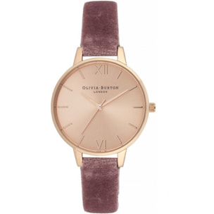 Reloj Olivia Burton OB16DE03 Mujer Analogico Cuarzo con Correa de Piel sintetica