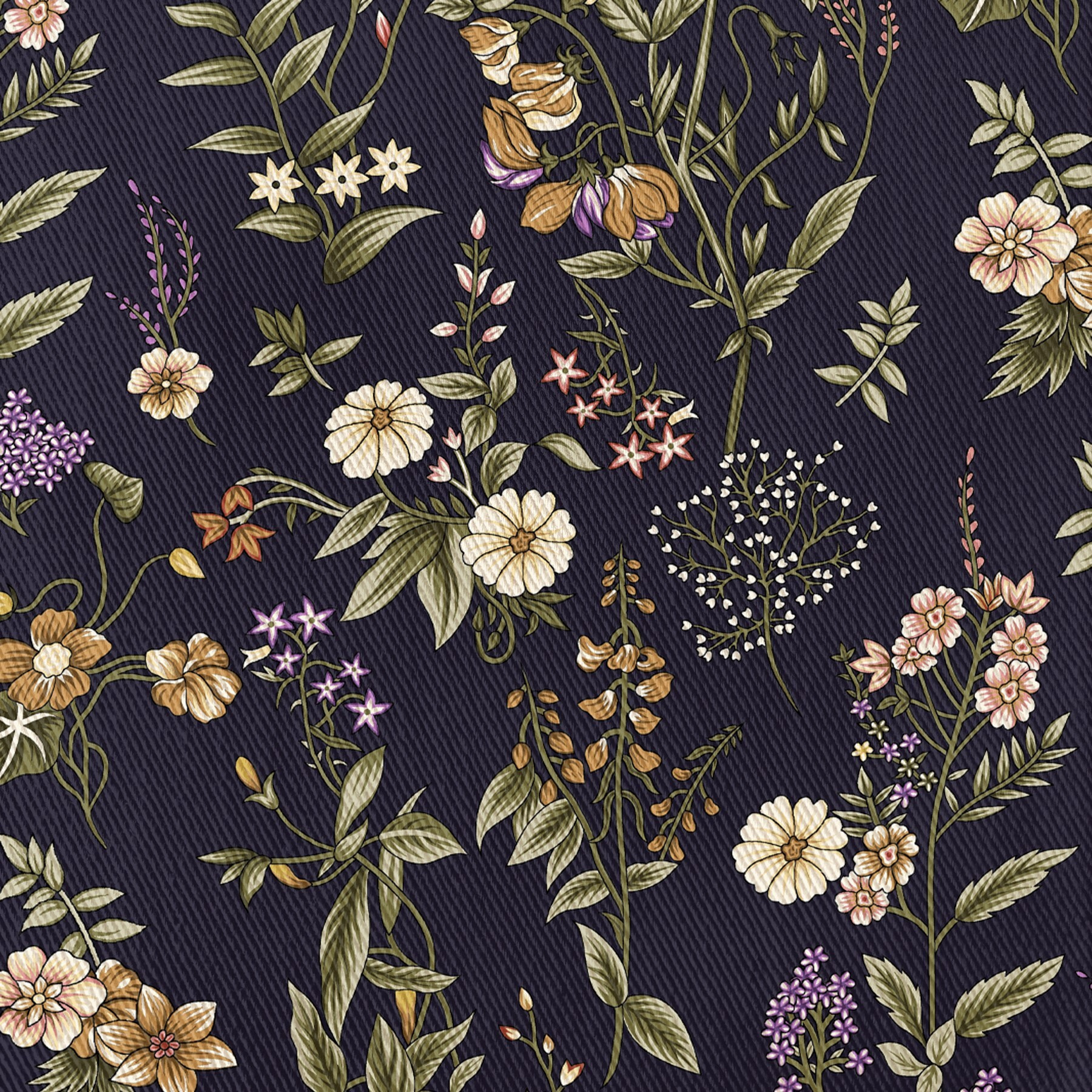 Mantel estampado antimanchas ORIA MARINO