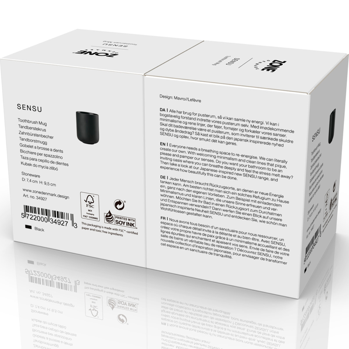 Gobelet pour brosse à dents Sensu