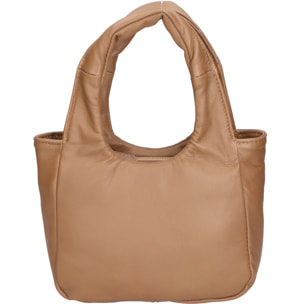 Borsa a mano da donna - Modello Virna - Vera Pelle - 17.0 x 24.0 x 8.0 cm