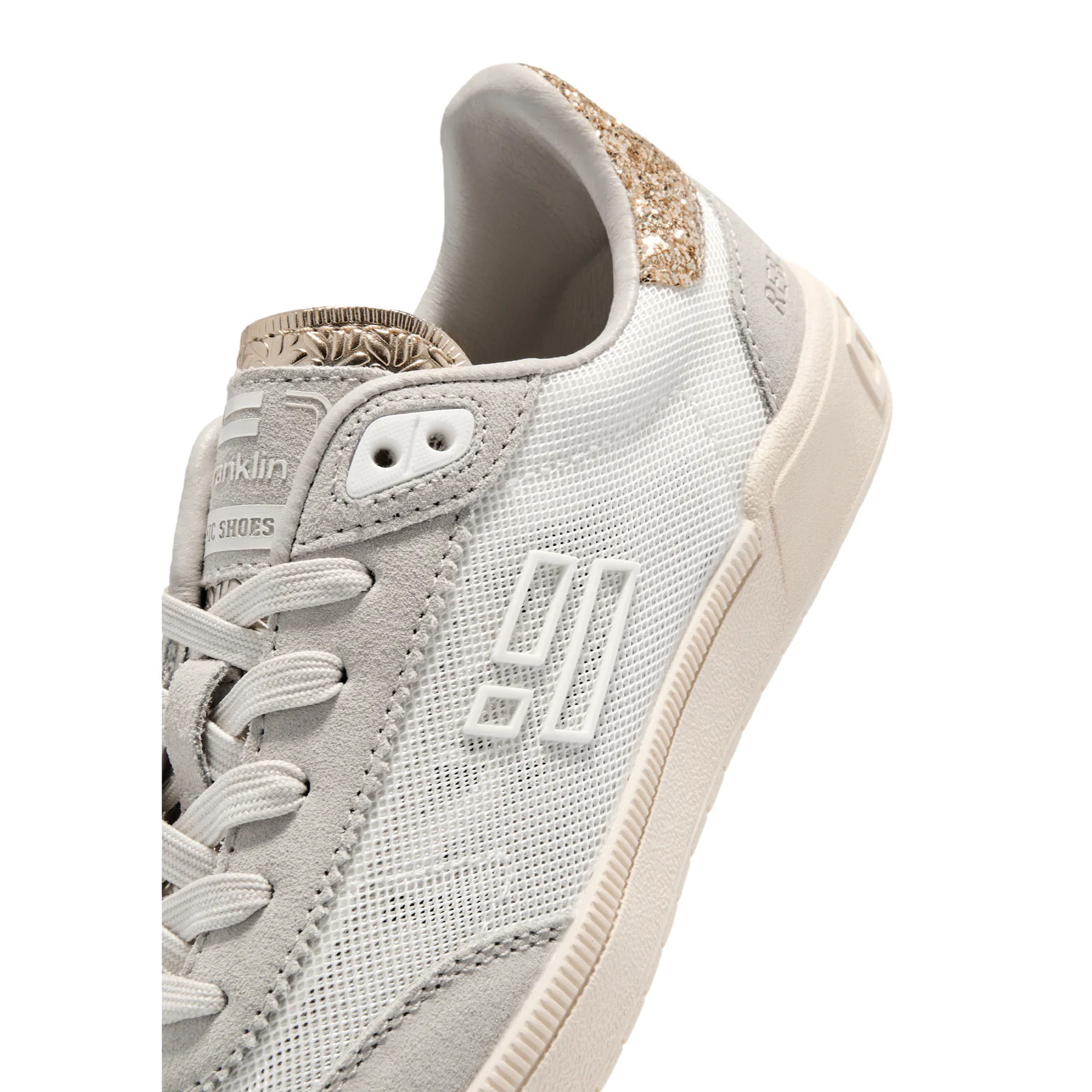 Zapatillas de Mujer Modelo Rebel Mesh con Detalles Brillantes