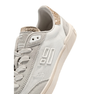 Zapatillas de Mujer Modelo Rebel Mesh con Detalles Brillantes