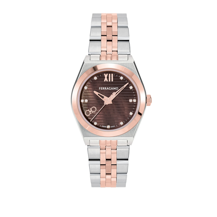 Ferragamo Reloj Analógico De Cuarzo Kj-Vega