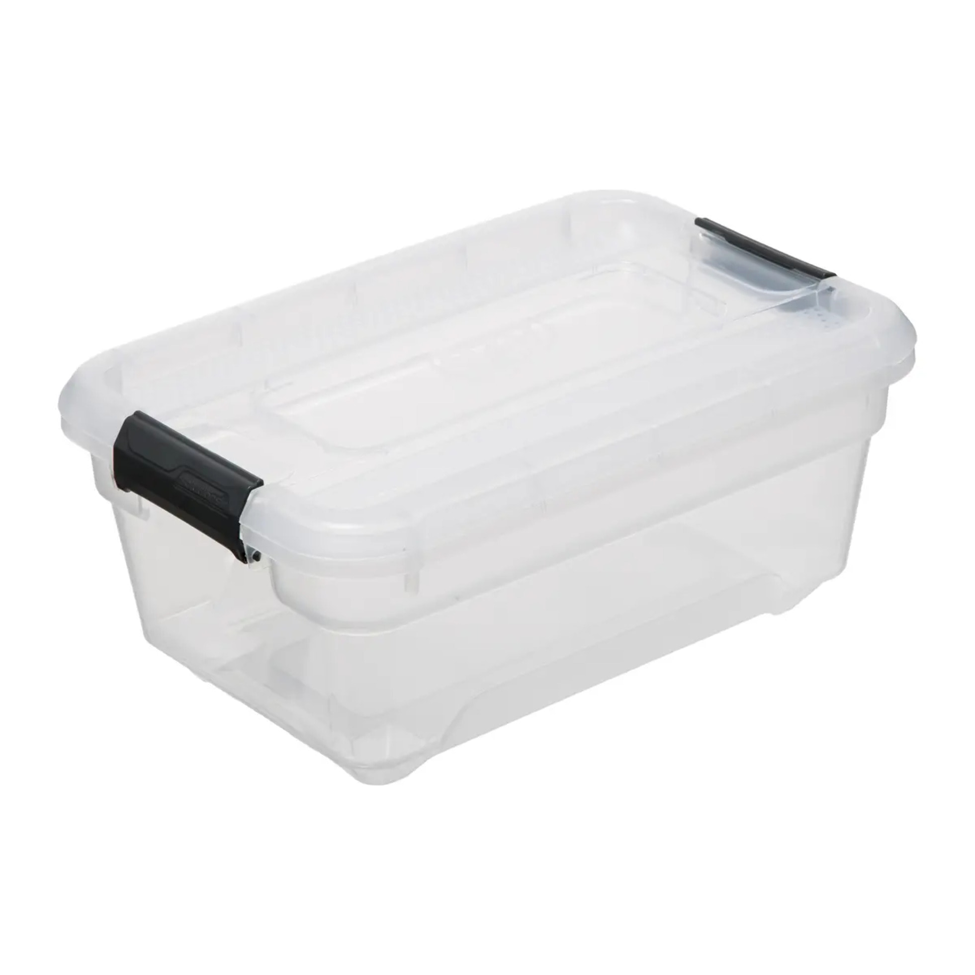 Boîte en plastique transparente 4L "Solutions+"