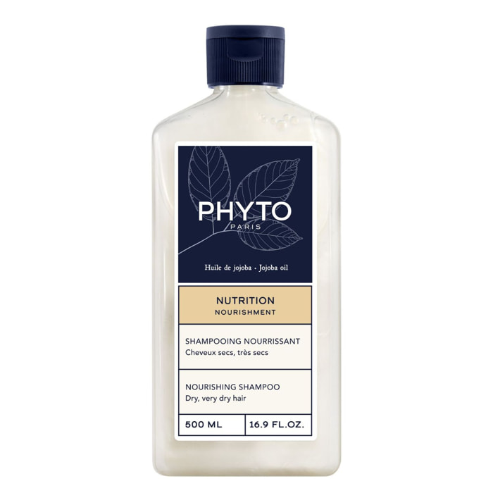 Nutrition - Shampooing Nourrissant Cheveux Secs, Très Secs