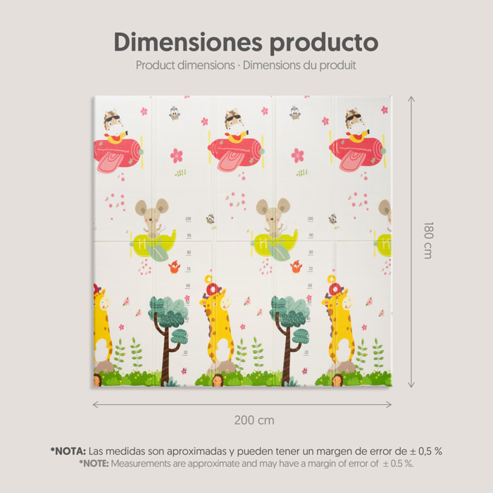 Alfombra de Juegos-Gateo Modelo Selva