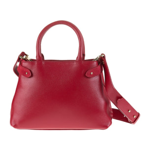 Borsa a mano da donna Made in Italy - Modello Lumina Elite - 100% pelle - 28.5 x 19.0 x 10.0 cm