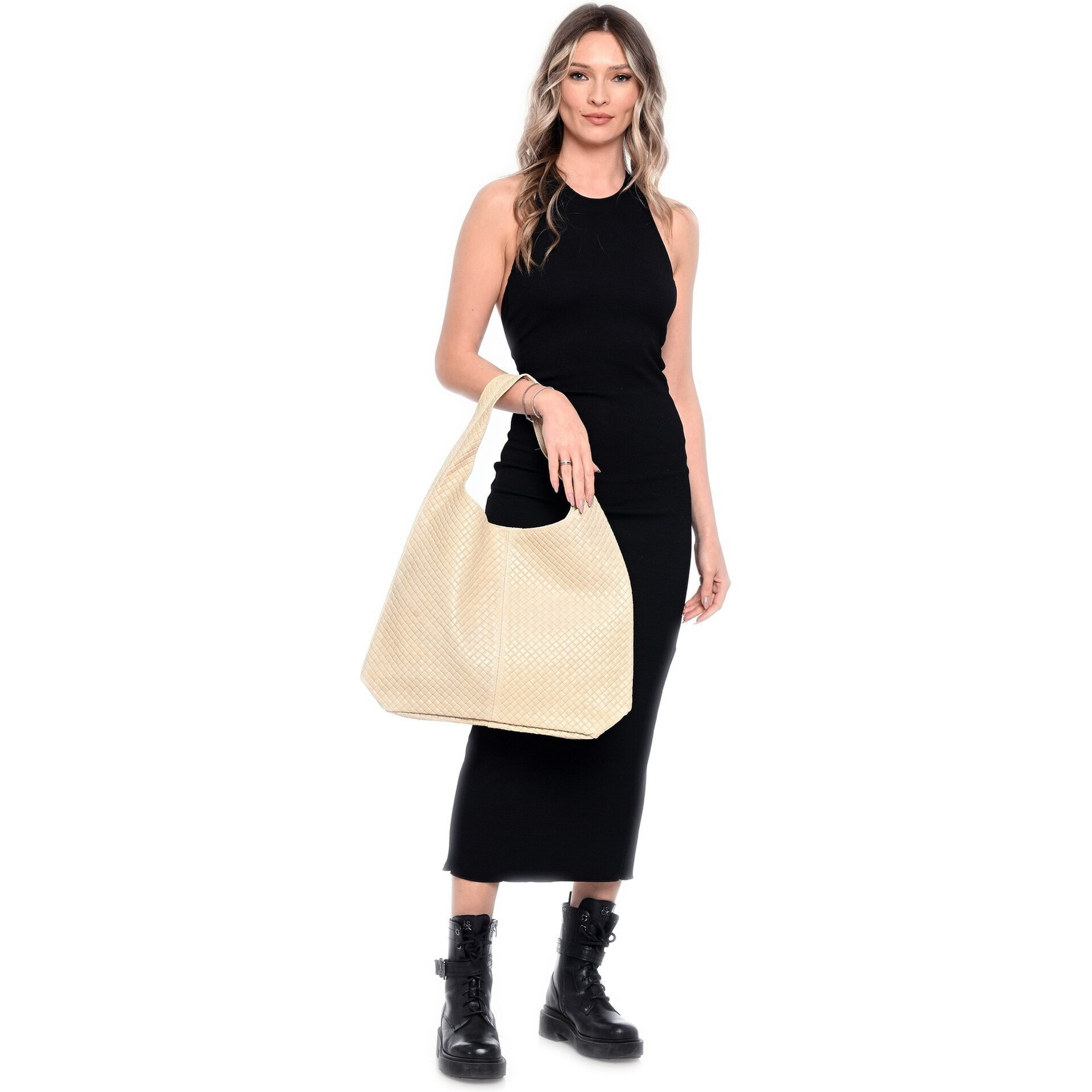 Shopper Anna Luchini Beige