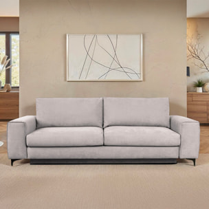 Canapé Velours Droit Fiesole - 3 Places