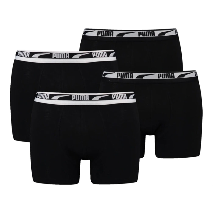 Intimo Puma PUMA MEN MULTILOGO BOXER Nero