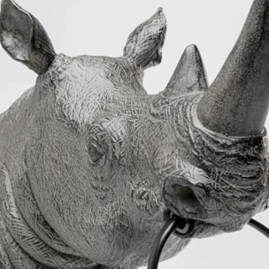 Lampe rhino assis gris Kare Design