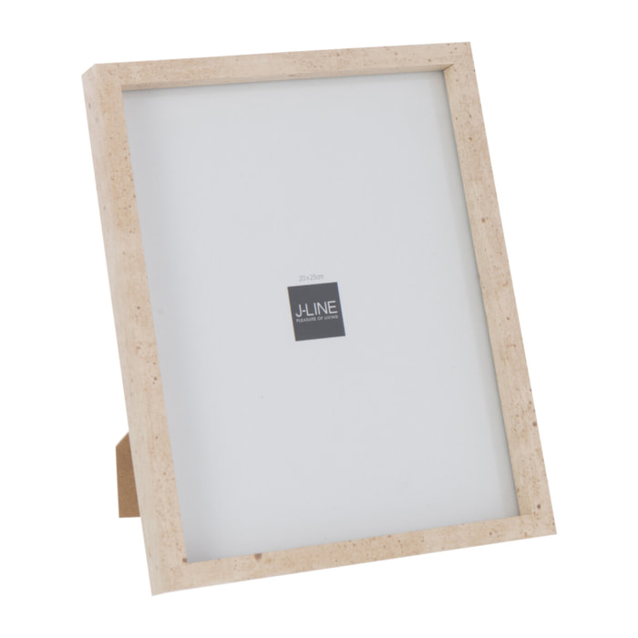 J-Line cadre photo Rectangle - bois - naturel - 20 x 25 cm