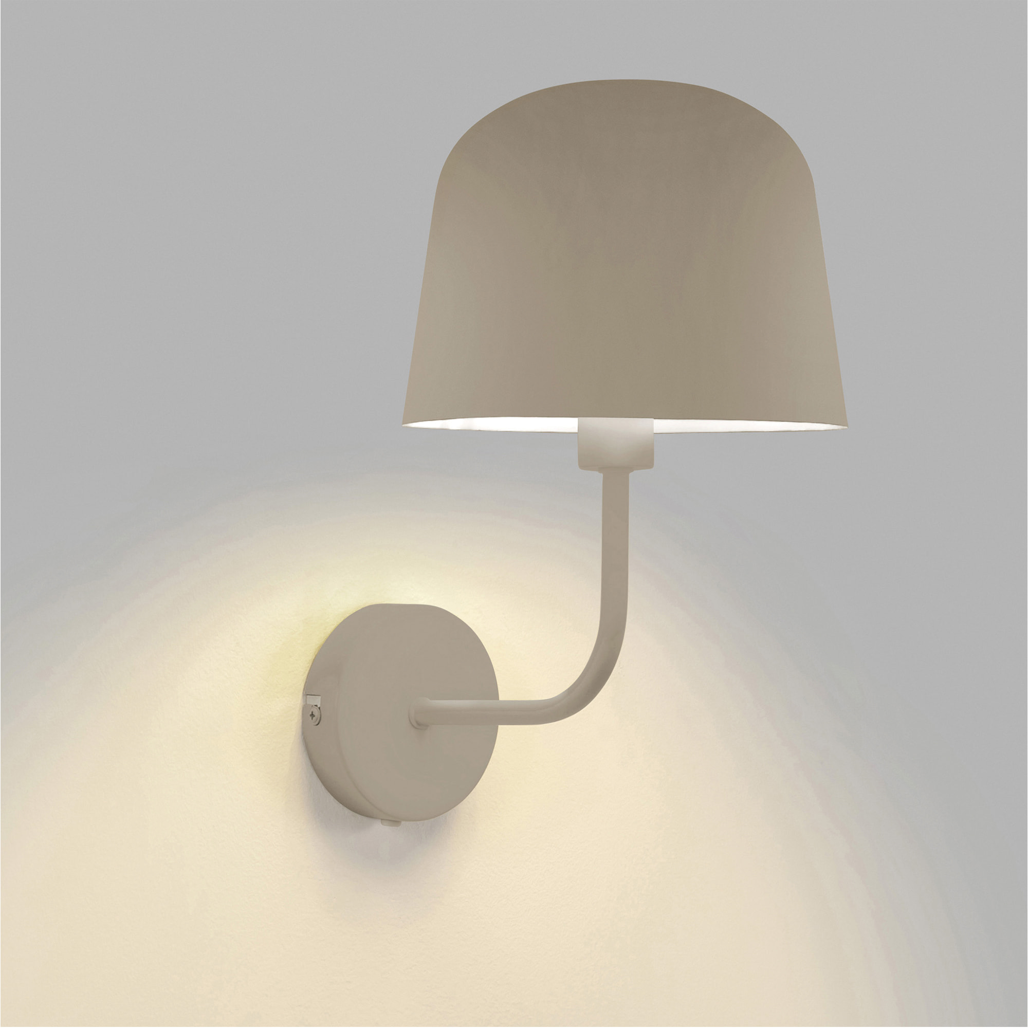 Forlight Fres aplique interior en beig para bombilla E14