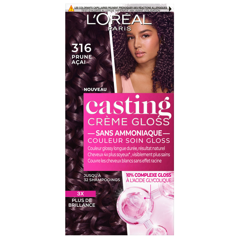L'Oréal Paris Casting Crème Gloss Coloration 316 Prune exquise
